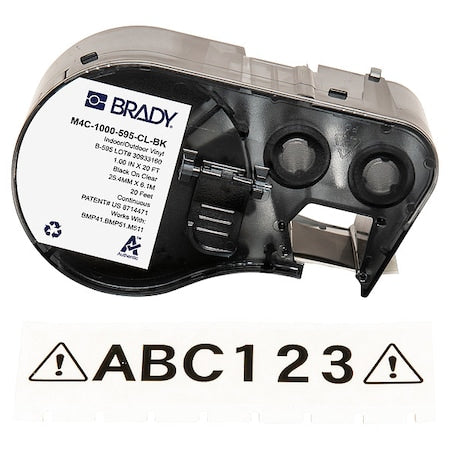 Brady Safety Sign M4C-1000-595-CL-BK - product photo 1