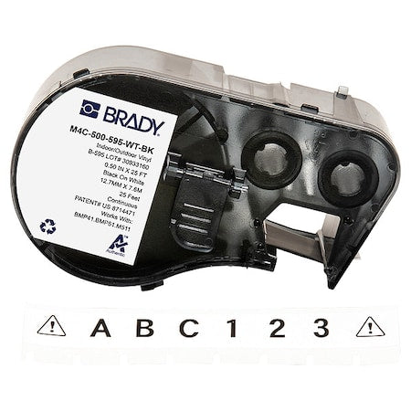 Brady Safety Sign M4C-500-595-WT-BK - product photo 1