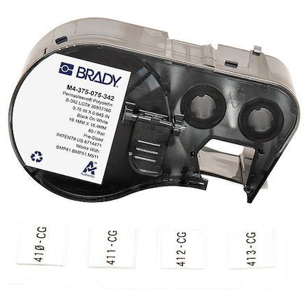 Brady Safety Sign M4-375-075-342 - product photo 1