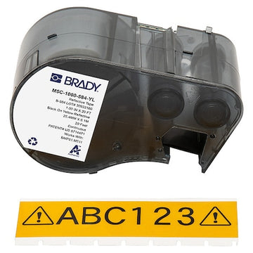 Brady Safety Sign M5C-1000-584-YL - product photo 1