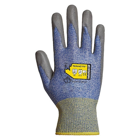 Superior Glove S15TAFGPU-5 Knit Gloves, Cut Level A2, Dipped, Pair
