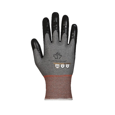 Superior Glove S21TXUFN-10 Cut-Resistant Coated Gloves, Cut Level A9, Pair