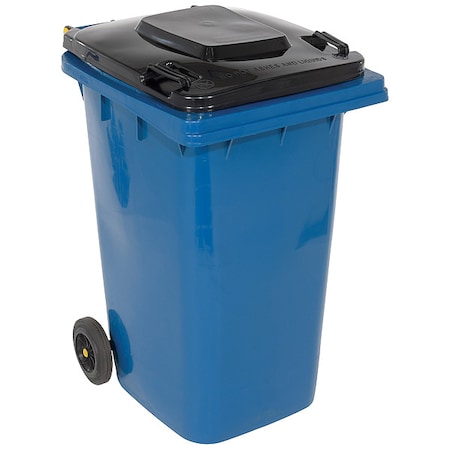 Vestil Trash Can TH-64-BLU - product photo 1