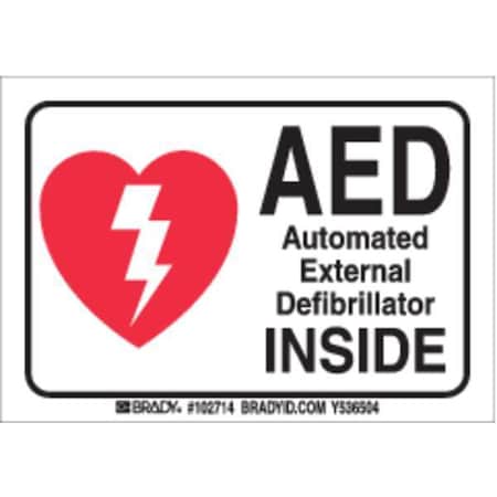 Brady Safety Sign 102714 - product photo 1