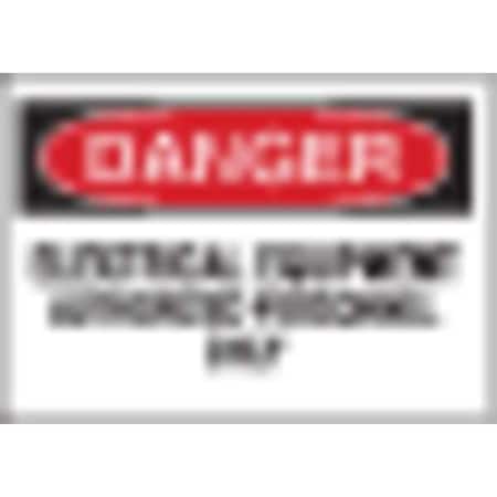 Brady Safety Sign 87754 - product photo 1
