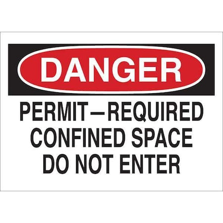Brady Safety Sign 87768 - product photo 1