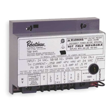 Robertshaw Hvac Control 780-845 - product photo 1