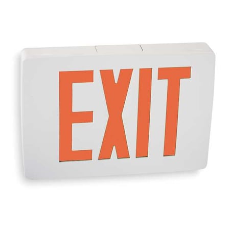 Lithonia Lighting Safety Sign LQC W 1 R EL N - product photo 1