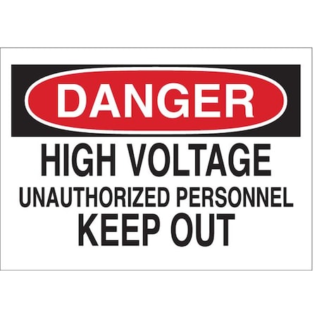 Brady Safety Sign 87751 - product photo 1
