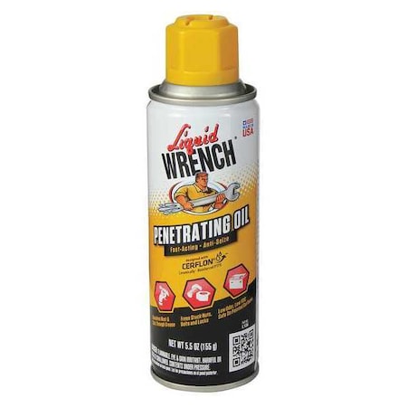 Liquid Wrench L106 Penetrating Lubricant, 10.96 oz, Aerosol Spray Can