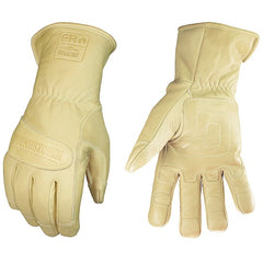 Youngstown Glove 12-3290-60-M FR Ultimate WP Utility Gloves, Light Tan, Pair