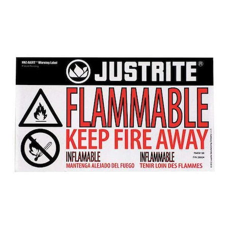 Justrite Safety Sign 29004 - product photo 1
