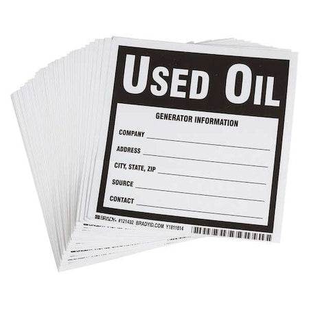 Brady Safety Sign 121432 - product photo 1