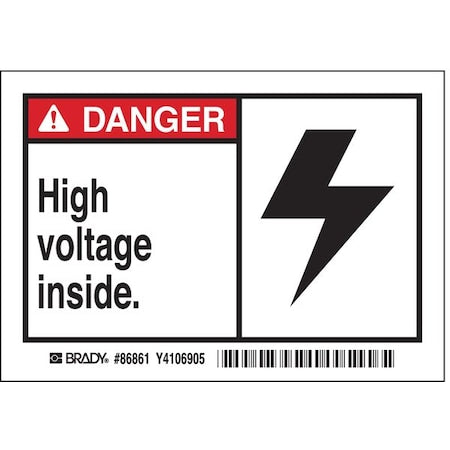 Brady Safety Sign 86861 - product photo 1