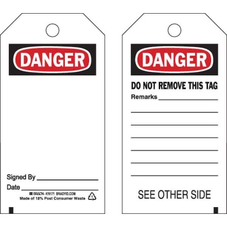 Brady Safety Sign 76171 - product photo 1