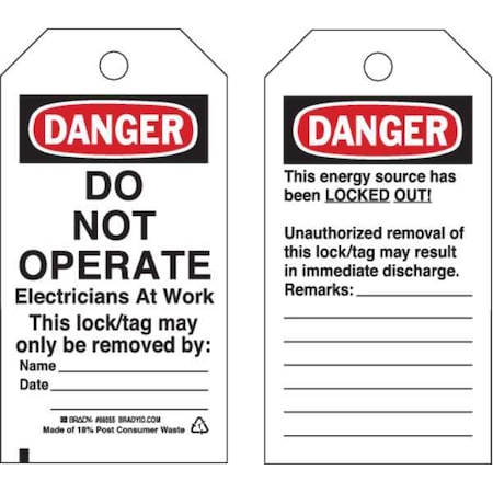 Brady Safety Sign 65504 - product photo 1