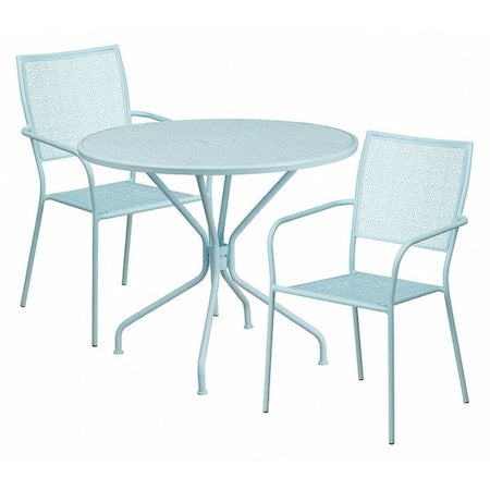 Flash Furniture Outdoor Furniture CO-35RD-02CHR2-SKY-GG - product photo 1
