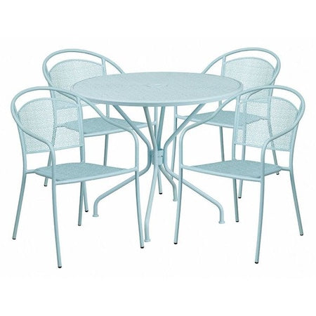 Flash Furniture Outdoor Furniture CO-35RD-03CHR4-SKY-GG - product photo 1
