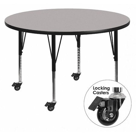 Flash Furniture Office Furniture XU-A42-RND-GY-T-P-CAS-GG - product photo 1
