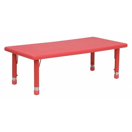 Flash Furniture Office Furniture YU-YCX-001-2-RECT-TBL-RED-GG - product photo 1