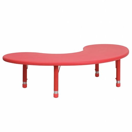 Flash Furniture Office Furniture YU-YCX-004-2-MOON-TBL-RED-GG - product photo 1