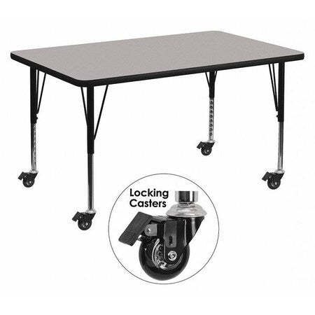 Flash Furniture Office Furniture XU-A2448-REC-GY-T-P-CAS-GG - product photo 1