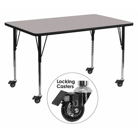 Flash Furniture Office Furniture XU-A2460-REC-GY-H-A-CAS-GG - product photo 1