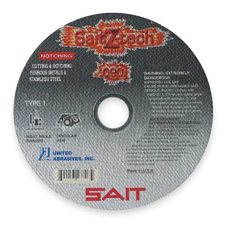 United Abrasives/sait Grinding Wheel 23824 - product photo 1