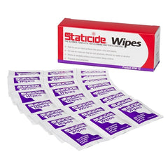 ACL Staticide SW12 Wet Cleaning Wipes, Pack of 24