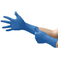 Ansell SG-375-M Safety Glove, Medium, Blue, Pack of 50 - product photo 1