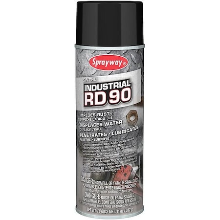 Sprayway SW090 General Purpose Lubricant, 16 oz, Aerosol Spray Can