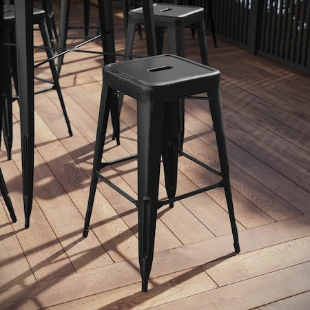 Flash Furniture Kitchen Furniture 4-ET-BT3503-30-BK-GG - product photo 1