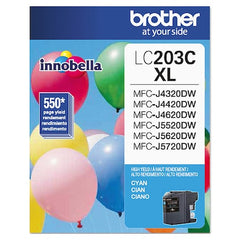 Brother LC203C Ink Cartridge, Cyan - product photo 1
