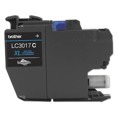 Brother LC3017C Ink Cartridge, High Yield, Cyan - product photo 1