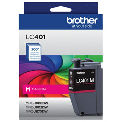 Brother LC401MS Ink Cartridge, Magenta