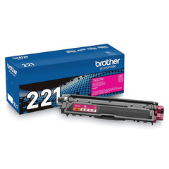 Brother TN221M Toner Cartridge, Magenta - product photo 1