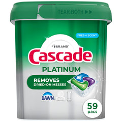 Cascade P_15209 Dishwasher Detergent, 59 Count