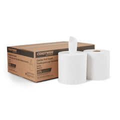 COASTWIDE CW26509 Paper Towel, 6 Rolls (3,600 Sheets each), White, Pack of 6