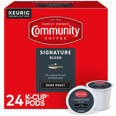 Community Coffee 5000374328 Coffee Pods, 24 Count