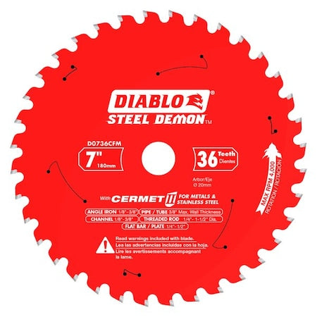 Diablo Power Tool Accessory D0736CFM - product photo 1