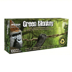 Watson Gloves 5559PF-L Green Monkey, Disposable Gloves, 4 mil Palm