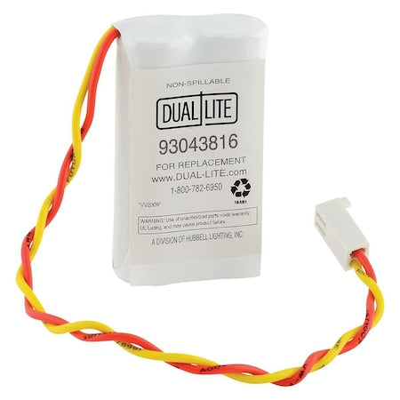 Dual-Lite Emergency Light ASSY-BATT NIMH 1300MAH 2.4V AA - product photo 1