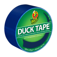 Duck 1304959 Duct Tape, Single Roll, Blue