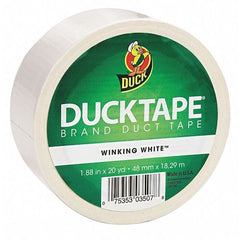 Duck HCCD-3WHT Duct Tape, Single Roll, White - product photo 1