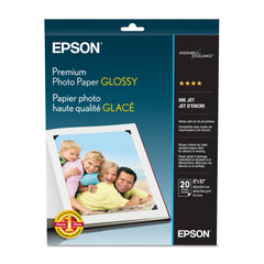 Epson S041465 Photo Quality Paper, 8x10 in, White