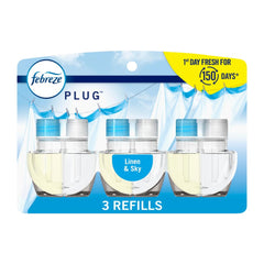 Febreze Air Freshener Supplies, 0.9 fl oz, Pack of 3 (10037000543449)