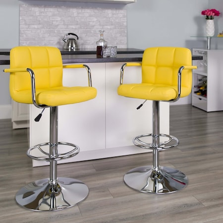 Flash Furniture Kitchen Furniture 2-CH-102029-YEL-GG - product photo 1
