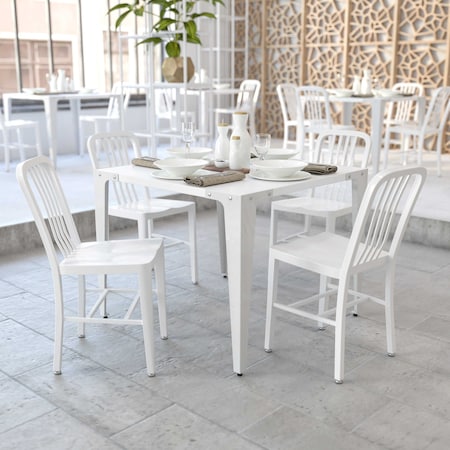 Flash Furniture Outdoor Furniture 2-CH-61200-18-WH-GG - product photo 1