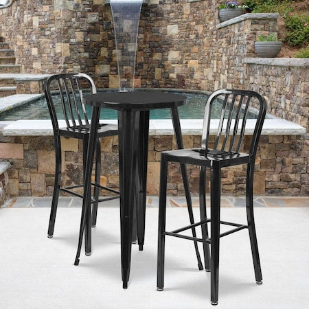 Flash Furniture Outdoor Furniture 2-CH-61200-30-BK-GG - product photo 1