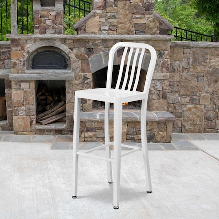 Flash Furniture Outdoor Furniture 2-CH-61200-30-WH-GG - product photo 1